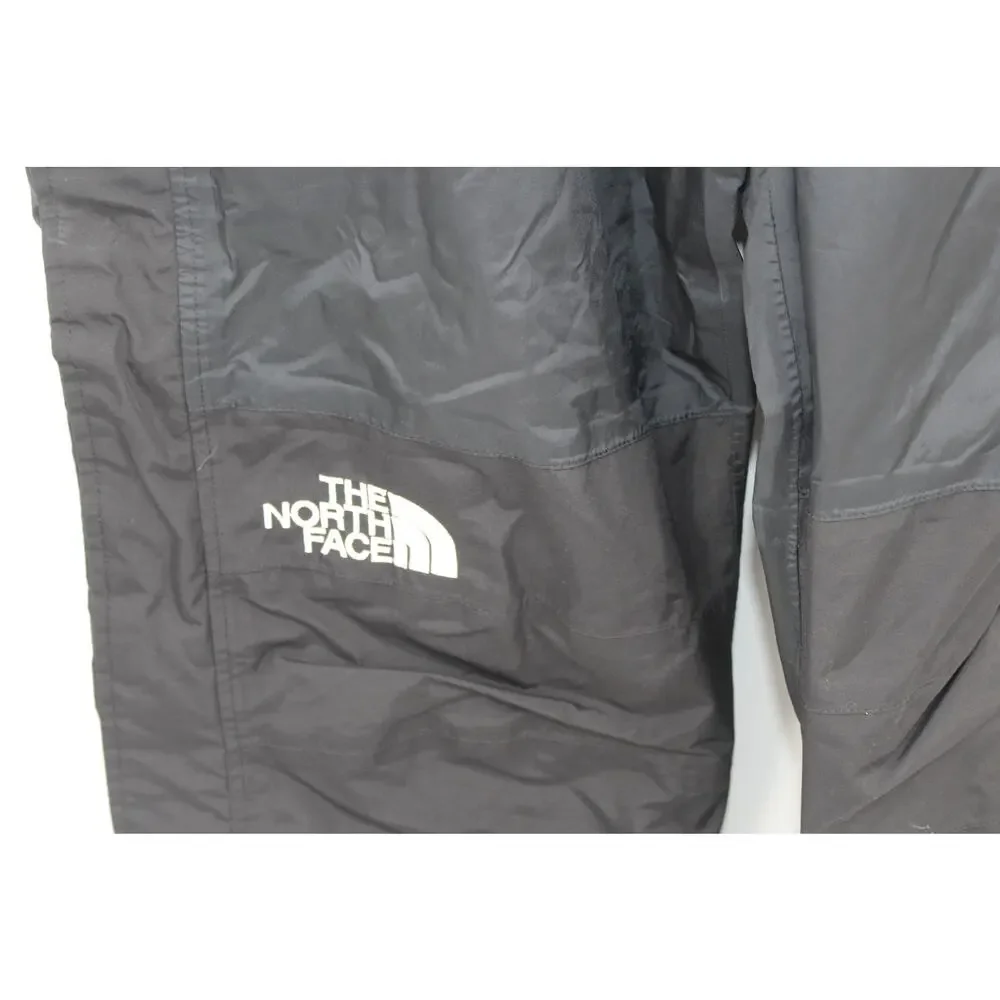 The North Face GORE-TEX Black Elastic Zip Track Pants Stow Pockets Mens XL